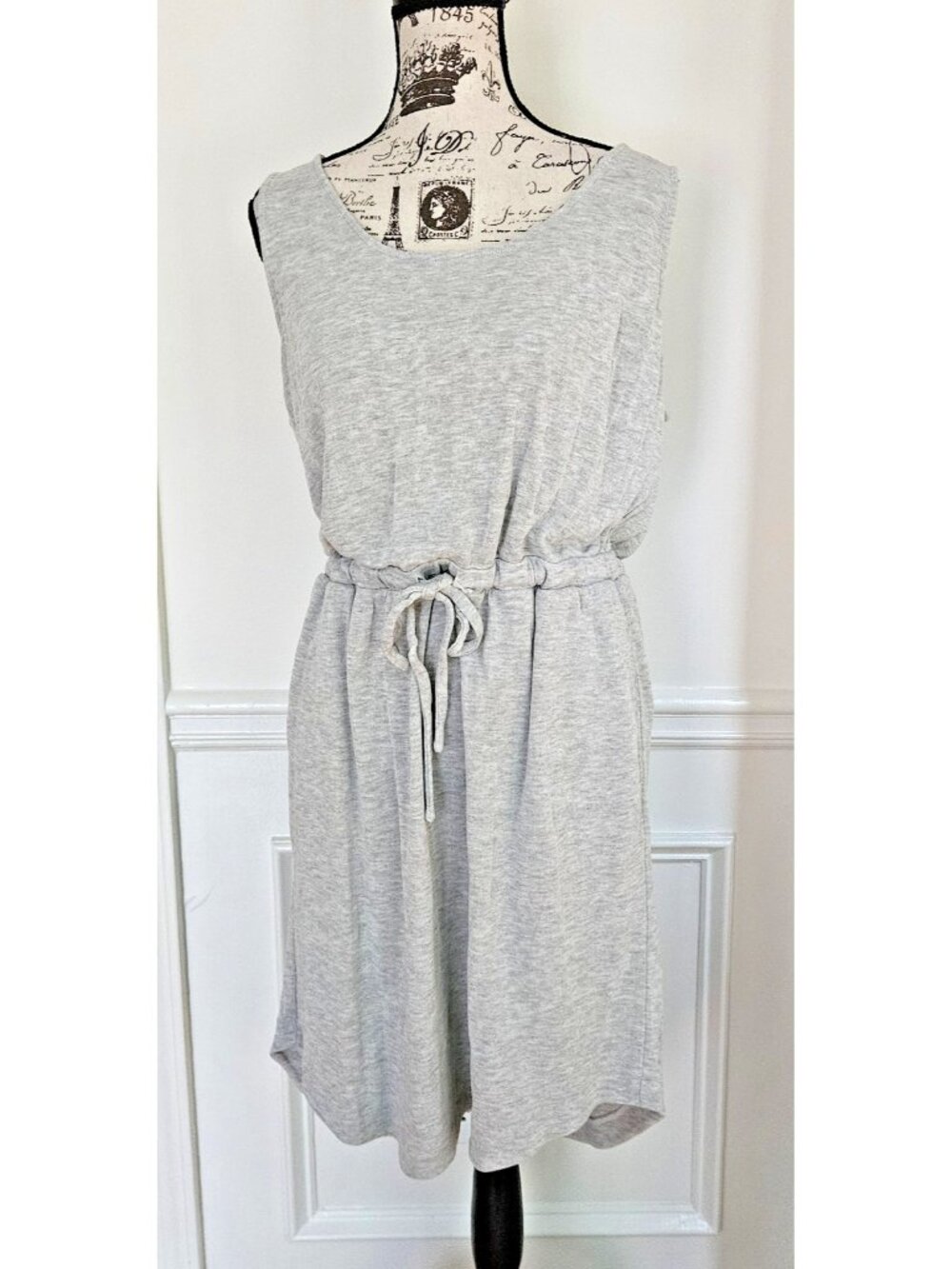 Soma WKND XL Heather Grey Tank Dress